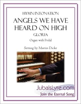 Angels we Have Heard on High Organ sheet music cover